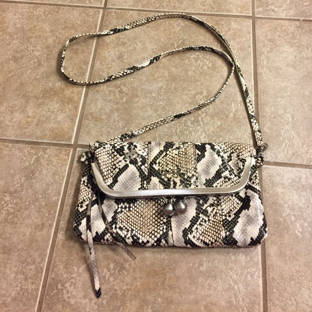 •Jessica Simpson• Faux Snakeskin Purse - Picture 5 of 5